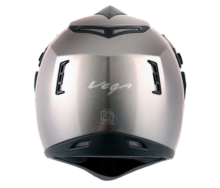 Vega Off Road D/V Anthracite Helmet - bikerkart.com