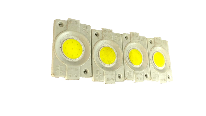 hjg Sunny Day WHITE IMPORTED Underglow PATCH LIGHTS (Front/Rear , Bike Body Lights) - PACK OF 4 - IP65 WATERPROOF DUSTPROOF SHOCKPROOF - Universal Decorative Light for all Motorbike, Car LED - bikerkart.com