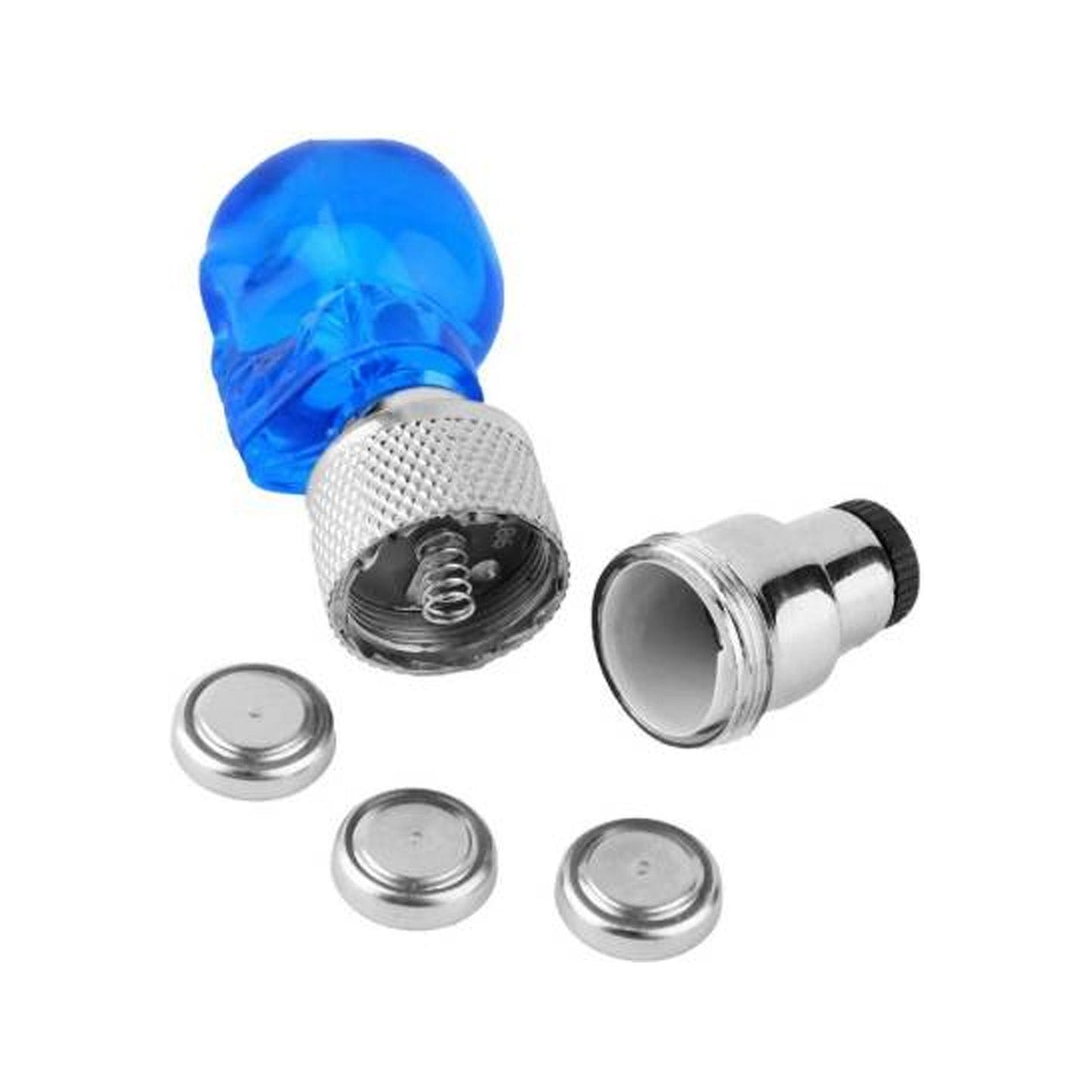 Skull Bhoot Wheel Nalki Light (Universal For Bike, Universal For Car, Pack of 2) - bikerkart.com