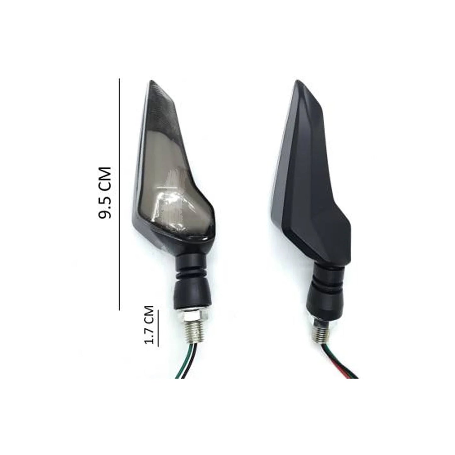 Yellow Blue Bike Indicator Front, Rear LED Indicator Light for Universal For Bike Universal For Bike (Yellow, Blue) - bikerkart.com