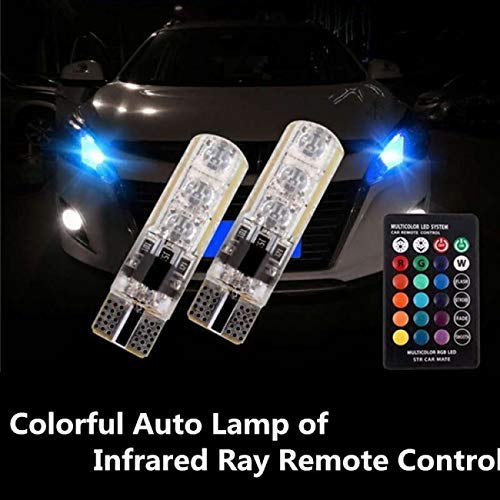 Remote Parking Bulbs for All Cars & Bikes (Pack of 2) - Multicolour - bikerkart.com