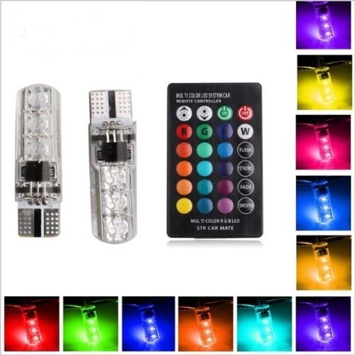 Remote Parking Bulbs for All Cars & Bikes (Pack of 2) - Multicolour - bikerkart.com