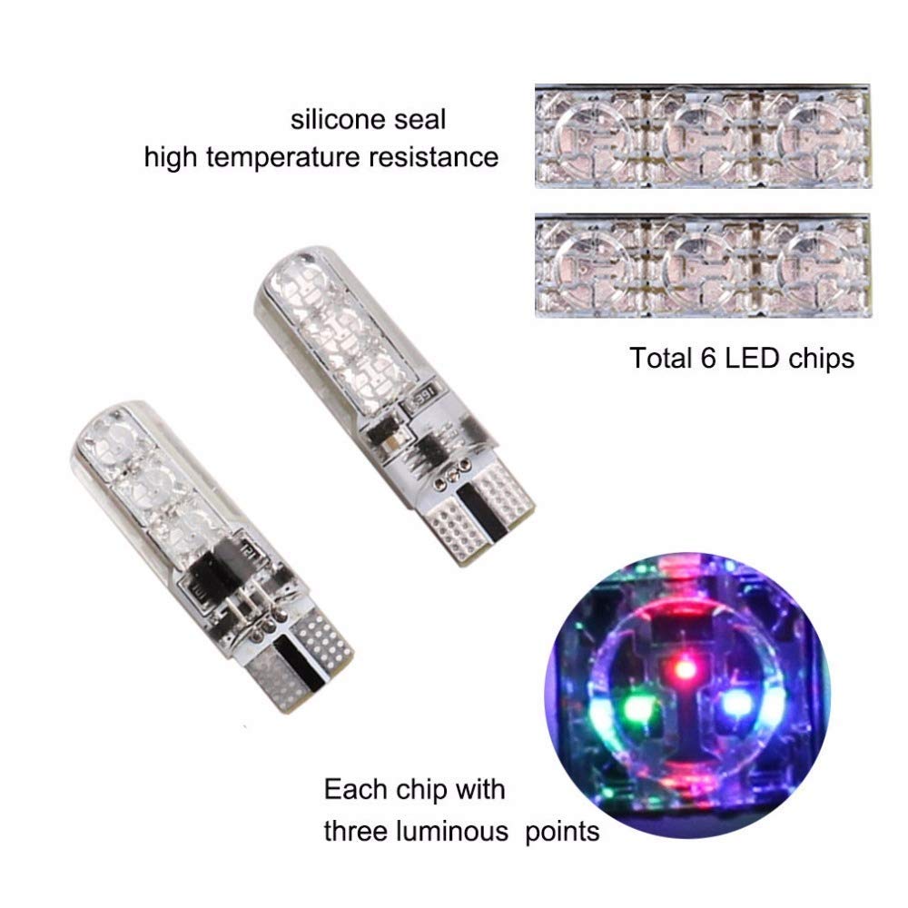 Remote Parking Bulbs for All Cars & Bikes (Pack of 2) - Multicolour - bikerkart.com