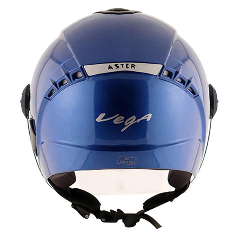 Vega Aster Dx Blue Helmet - bikerkart.com