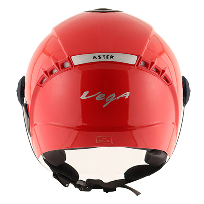 Vega Aster Dx Red Helmet - bikerkart.com