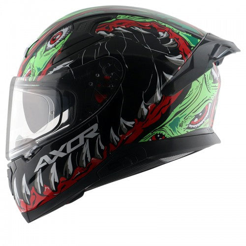 Axor APEX BEAST BLACK GREEN Helmet