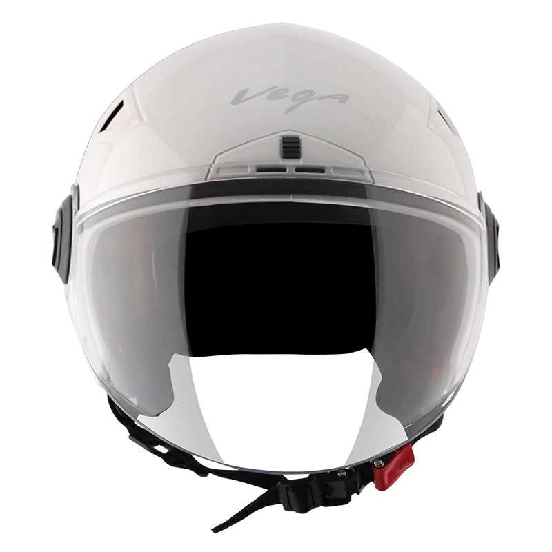 Vega Blaze Dx White Helmet - bikerkart.com