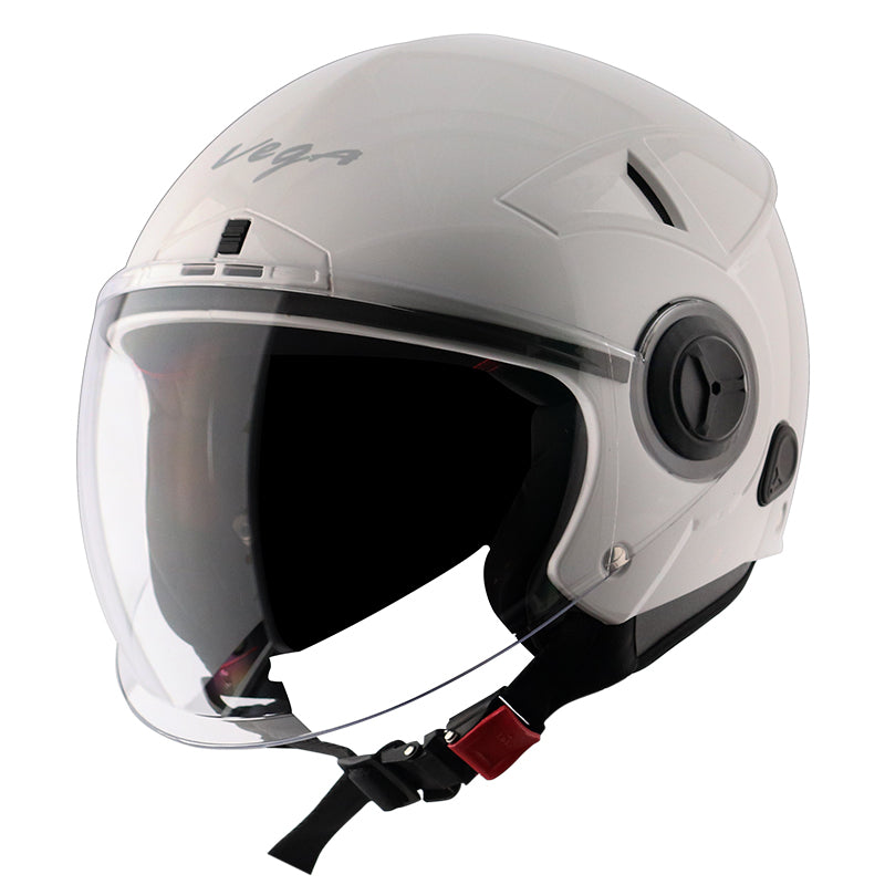 Vega Blaze Dx White Helmet - bikerkart.com