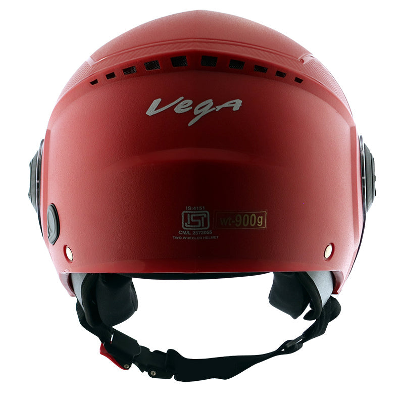 Vega Blaze Red Helmet - bikerkart.com
