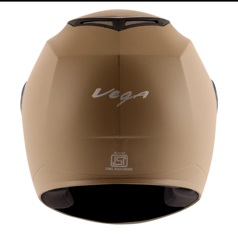 Vega Edge Dx Dull Desert Storm Helmet - bikerkart.com