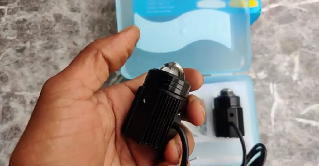 HJG Mini Drive Fog Light with Universal Fit for All Cars and Bikes (Hjg Original) - Yellow/ White - bikerkart.com