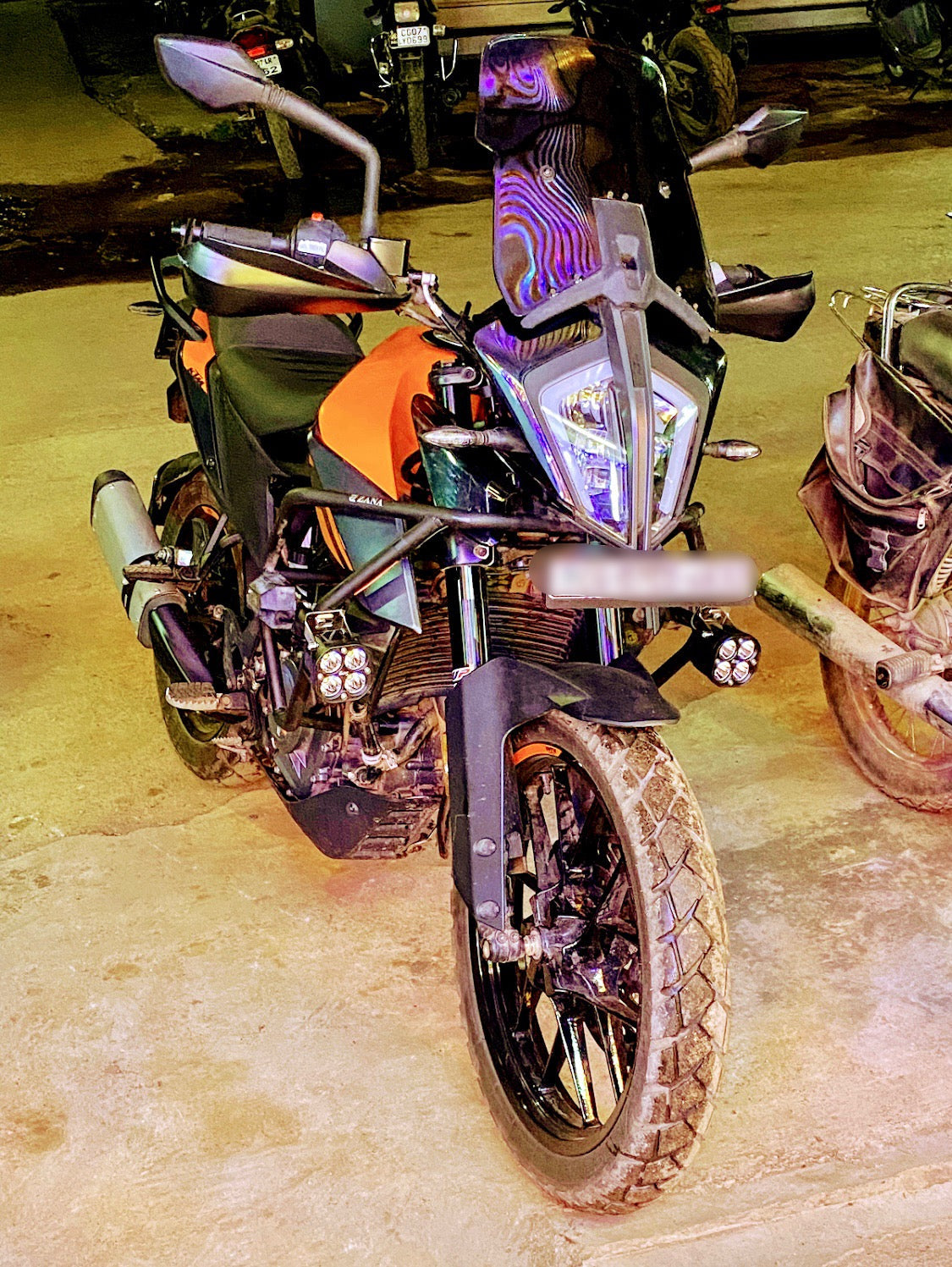 Super IMPORTED 4x4 Car/Bike LED FOG LIGHT ORIGINAL Super Bright Spot Flood Beam Driving Lamp for Motorcycle, Cars, Bikes & SUV (120W (2 * 60W), White Light, 2 PCS) - bikerkart.com