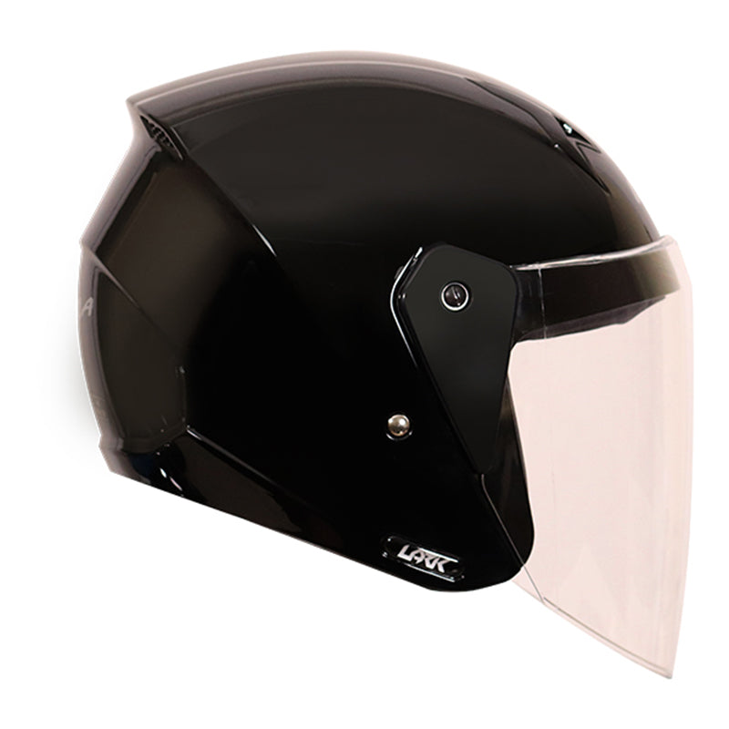 Vega Lark Black Helmet - bikerkart.com