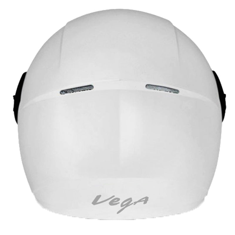 Vega Ridge White Helmet - bikerkart.com