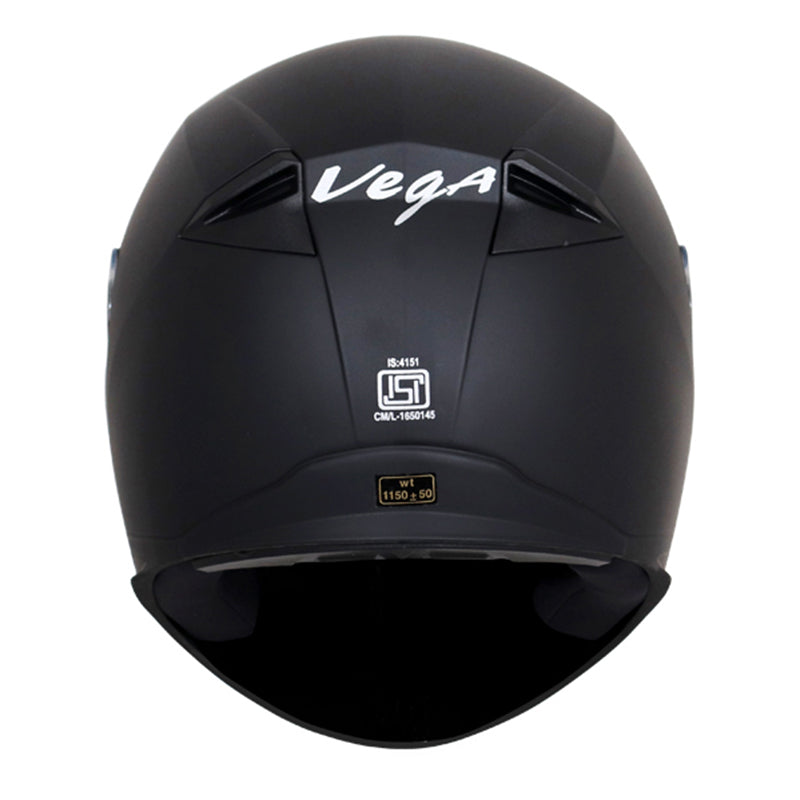 Vega Ryker D/V Dull Black Helmet - bikerkart.com