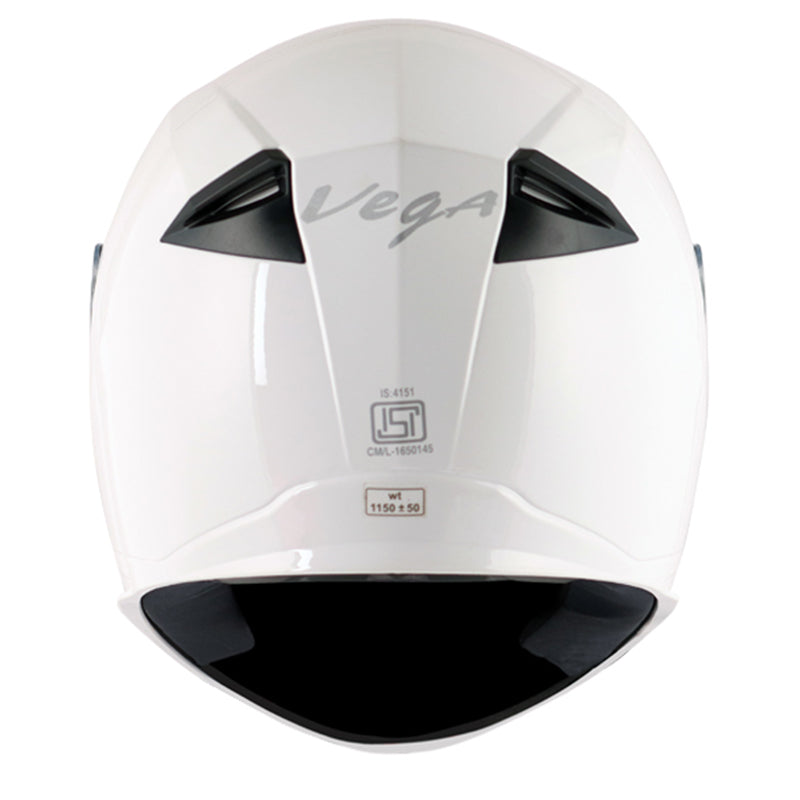 Vega Ryker D/V White Helmet - bikerkart.com