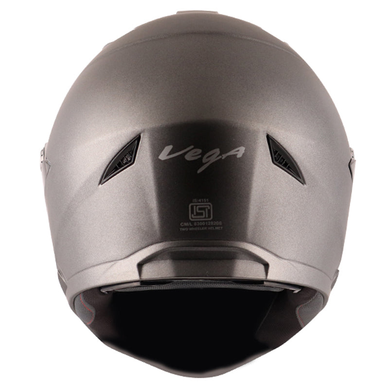 Vega Storm Dull Anthracite Helmet - bikerkart.com