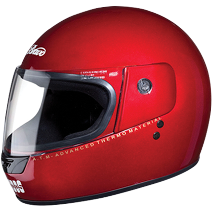 Studds Bravo Cherry Red Helmet - bikerkart.com