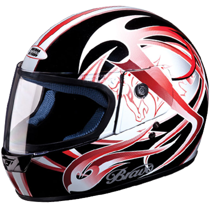 Studds Bravo D3 Black N2 Helmet - bikerkart.com