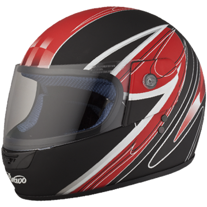 Studds Bravo Knight Matt Black N2 Helmet - bikerkart.com