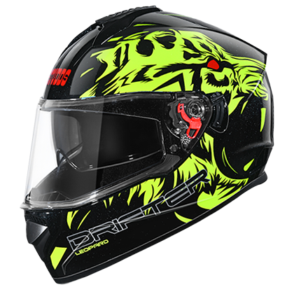 Studds DRIFTER D2 DECOR BLACK N5 - bikerkart.com