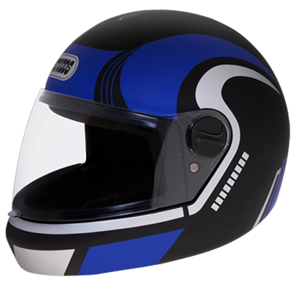 Studds Jade D3 Decor Matt Black N1 Helmet - bikerkart.com