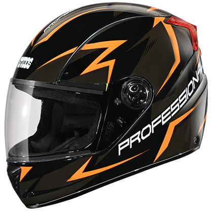Studds Professional D1 Decor Black N10 Helmet - bikerkart.com