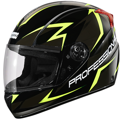 Studds Professional D1 Decor Black N5 Helmet - bikerkart.com