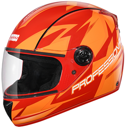 Studds Professional D1 Decor Red N10 Helmet - bikerkart.com