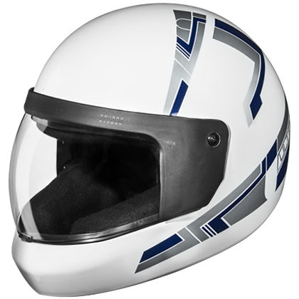 Studds Ultra White Helmet - bikerkart.com