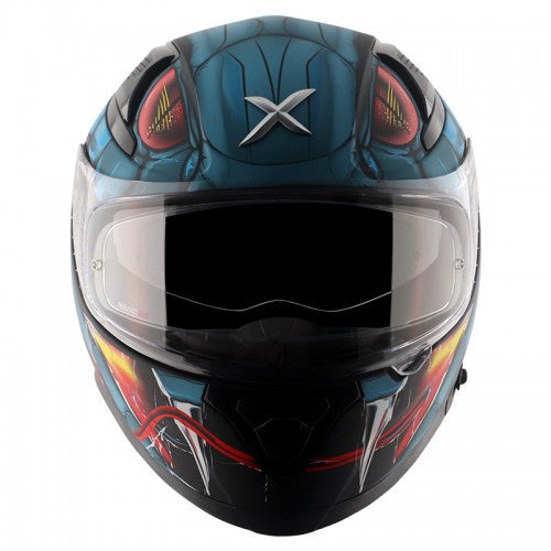 Axor APEX VENOMOUS D/V DULL BLACK M.BLUE Helmet