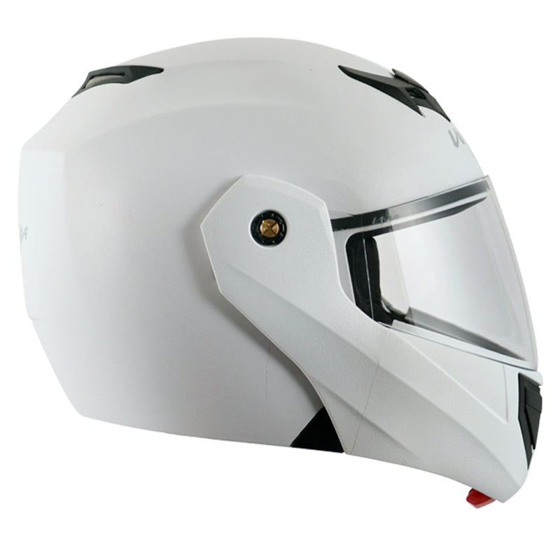 Vega Crux White Helmet - bikerkart.com