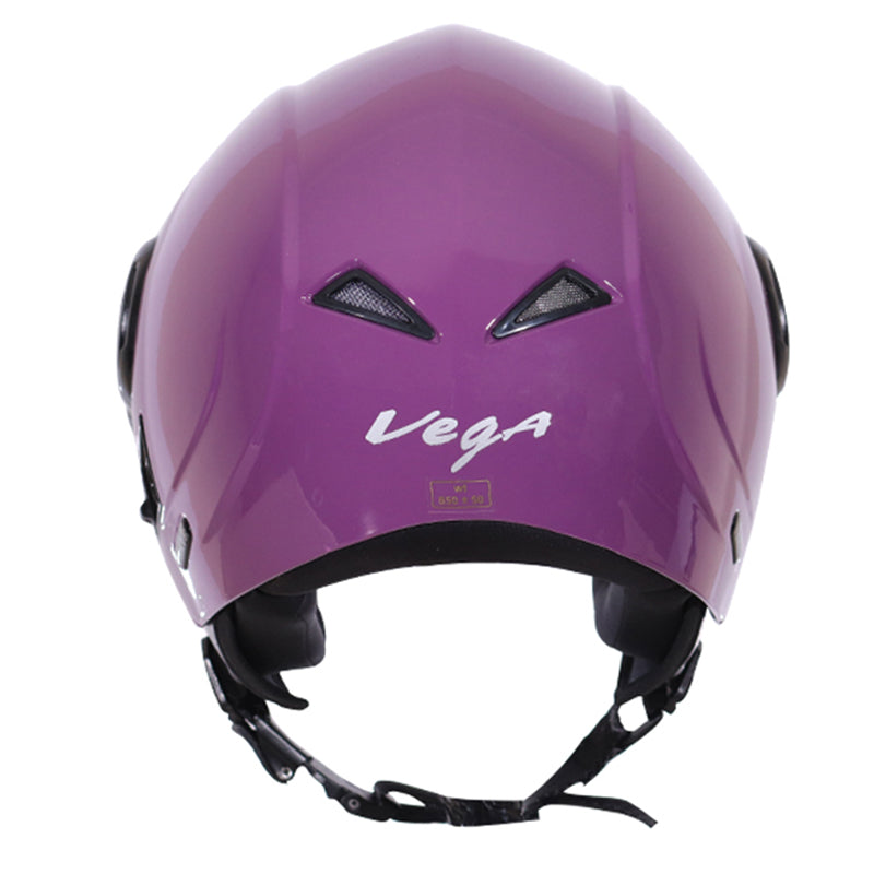 Vega Verve Purple Helmet - bikerkart.com