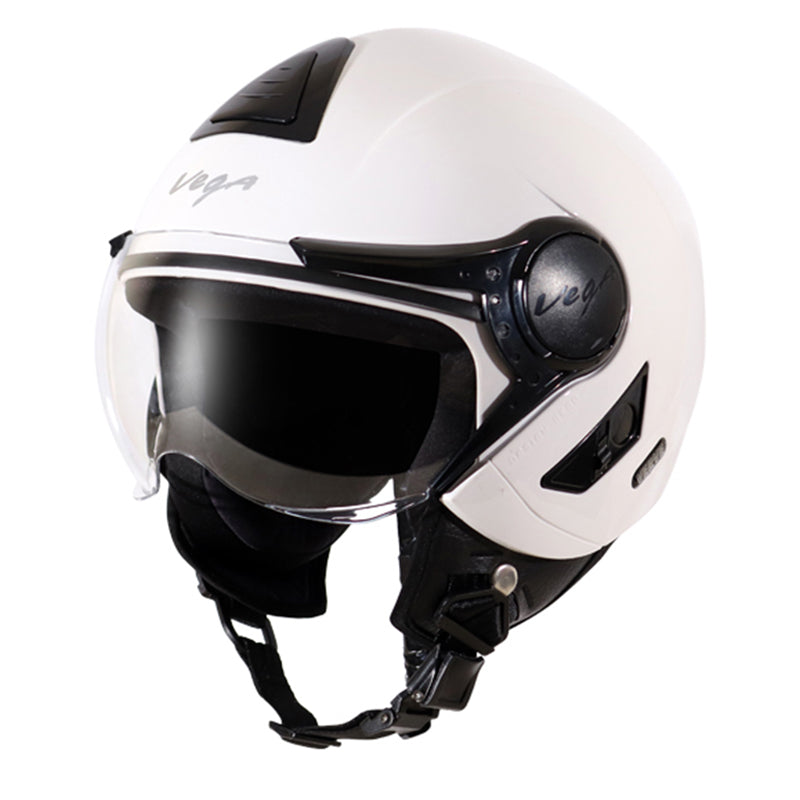 Vega Verve White Helmet - bikerkart.com