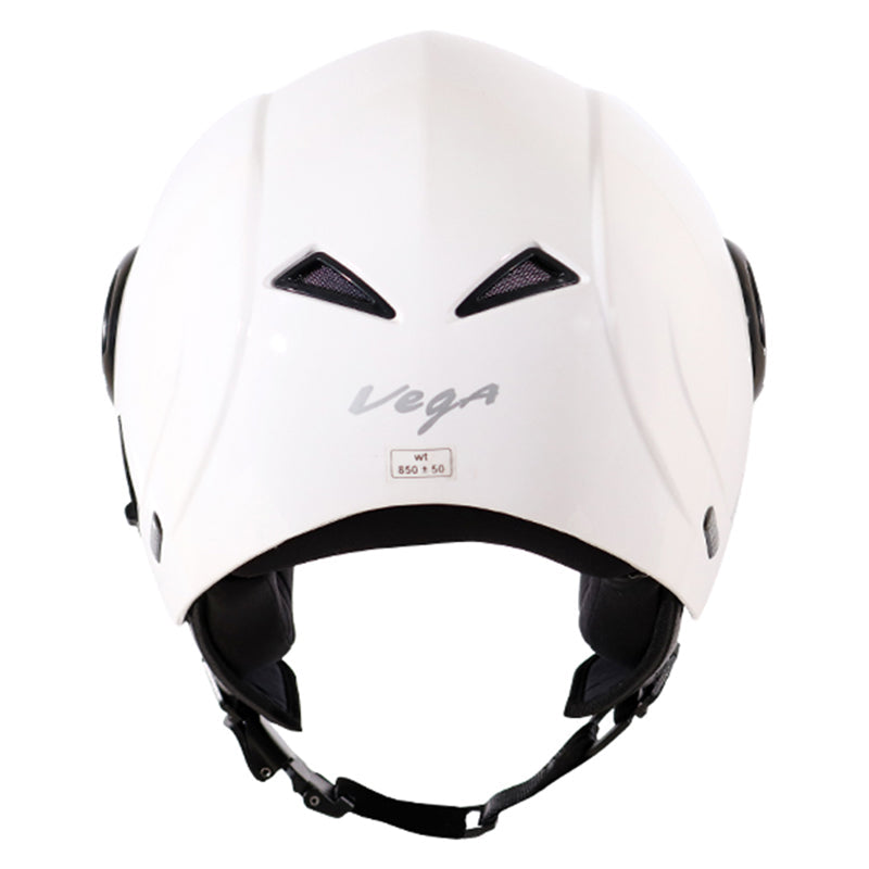 Vega Verve White Helmet - bikerkart.com