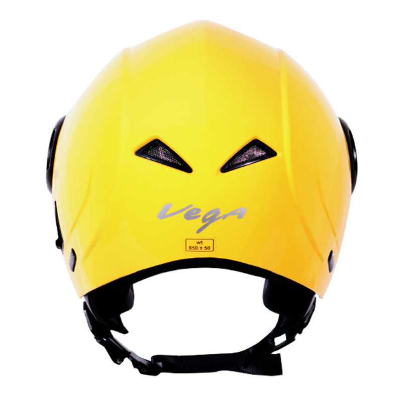 Vega Verve Yellow Helmet - bikerkart.com