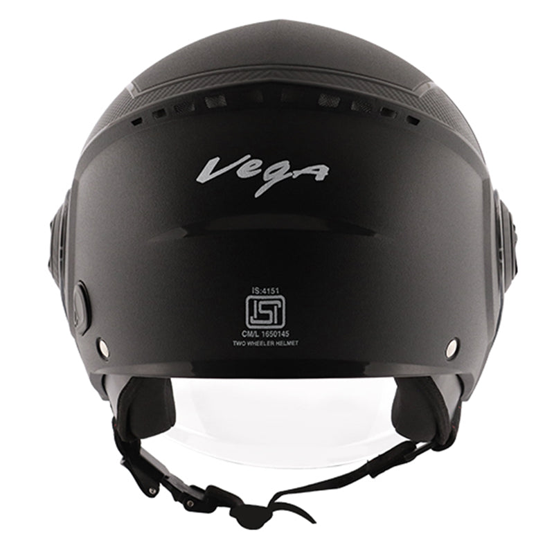 Vega Blaze Black Helmet - bikerkart.com