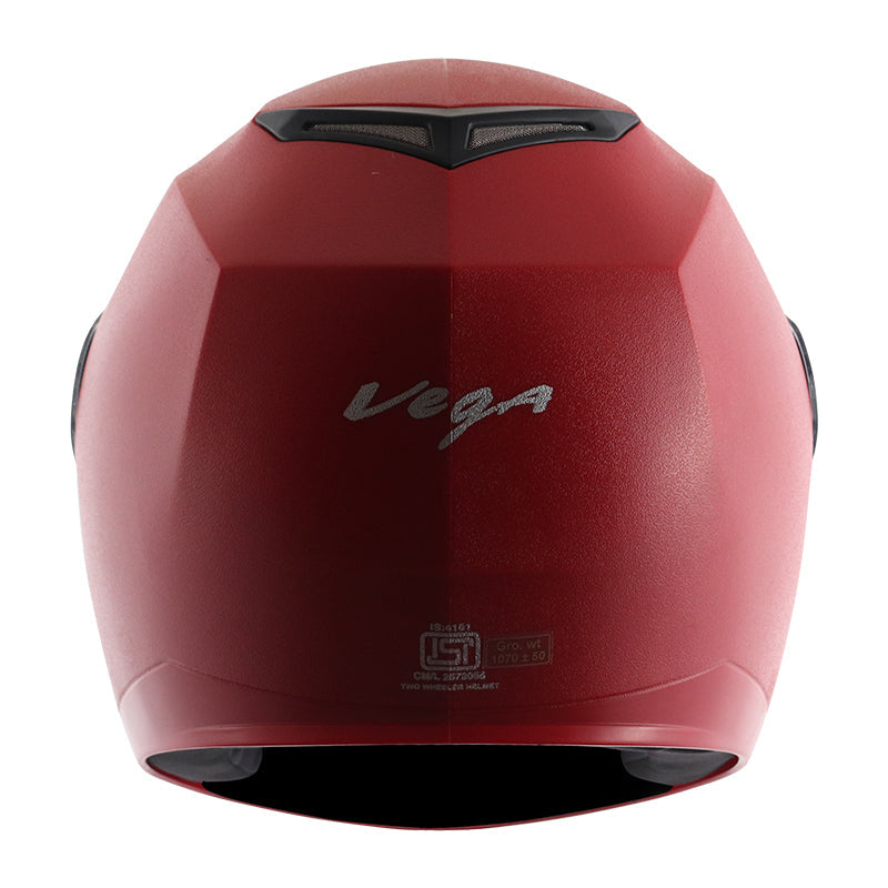 Vega Edge Red Helmet - bikerkart.com