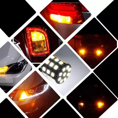 Moxi 16 Patterns Hazard Flasher/Blinker with 360° LED bulb Module for Bike Indicators Indicator Light Motorbike LED (12 V, 12 W) (Universal For Bike, Pack of 5) - bikerkart.com