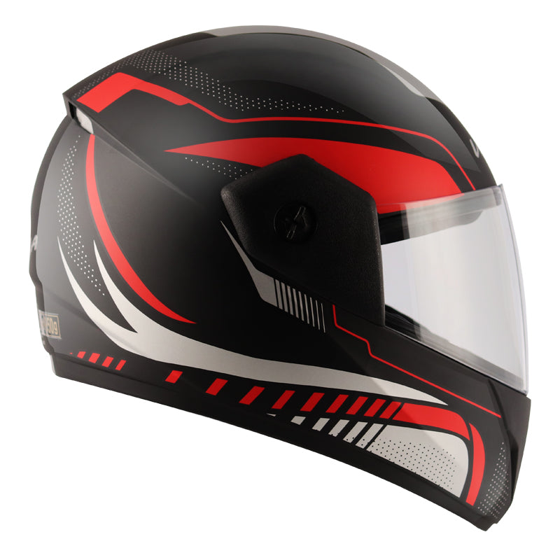 Vega Cliff Styler Black Red Helmet - bikerkart.com