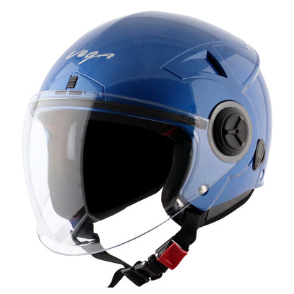 Vega Blaze Dx Blue Helmet - bikerkart.com