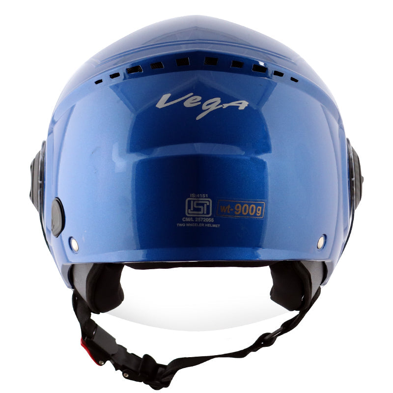 Vega Blaze Dx Blue Helmet - bikerkart.com
