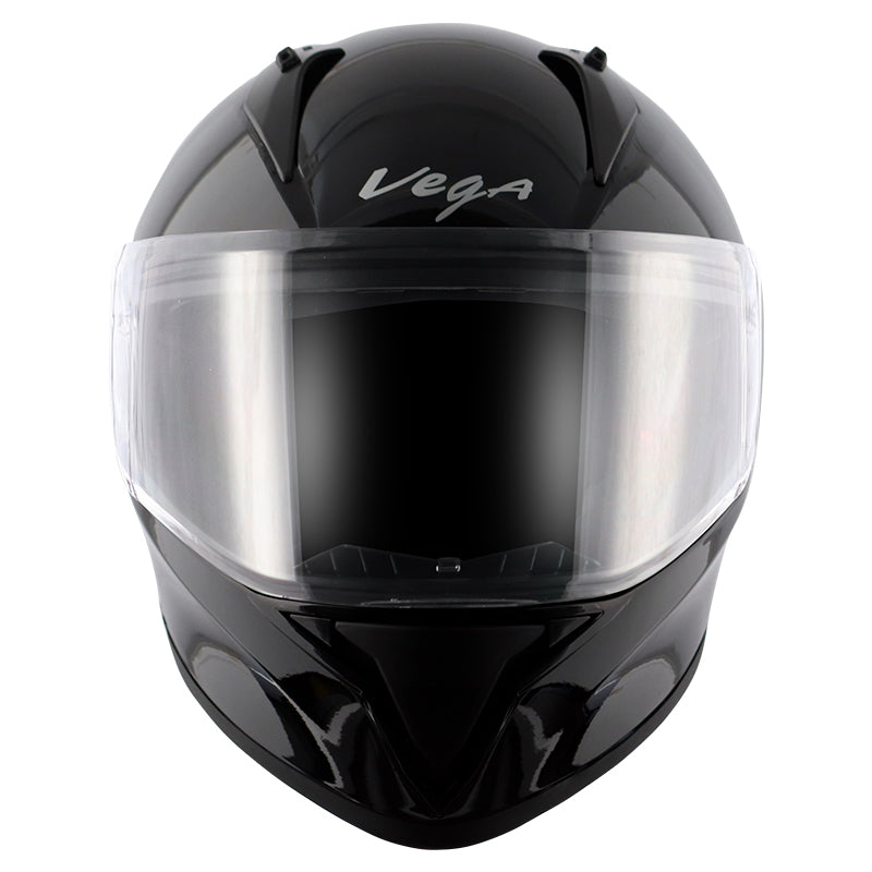 Vega Bolt Black Helmet - bikerkart.com