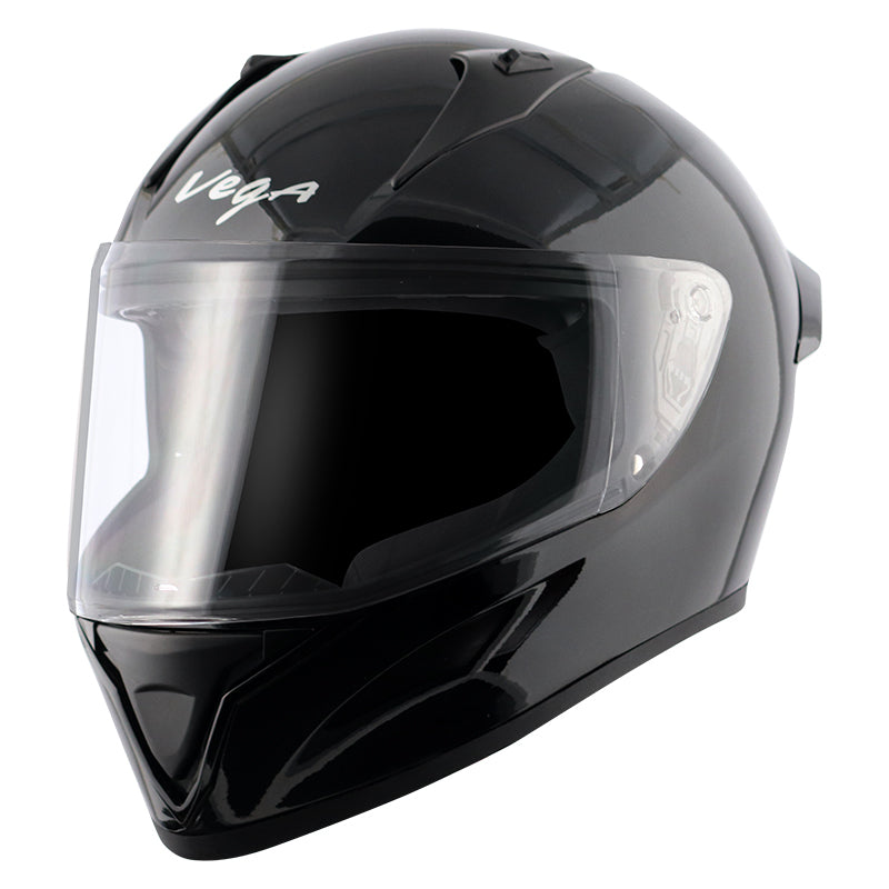 Vega Bolt Black Helmet - bikerkart.com