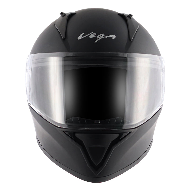 Vega Bolt Dull Black Helmet - bikerkart.com