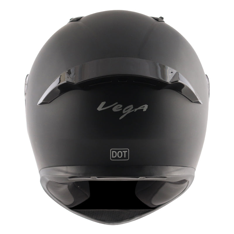 Vega Bolt Dull Black Helmet - bikerkart.com