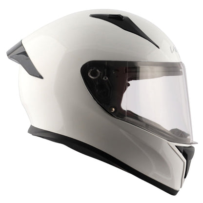 Vega Bolt White Helmet - bikerkart.com