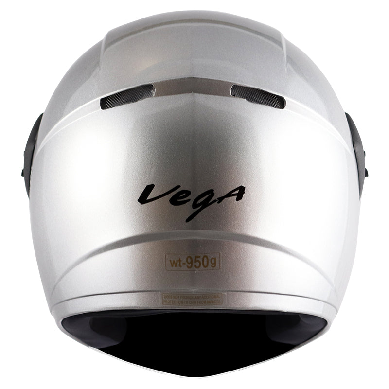 Vega Cliff Dx Silver Helmet - bikerkart.com