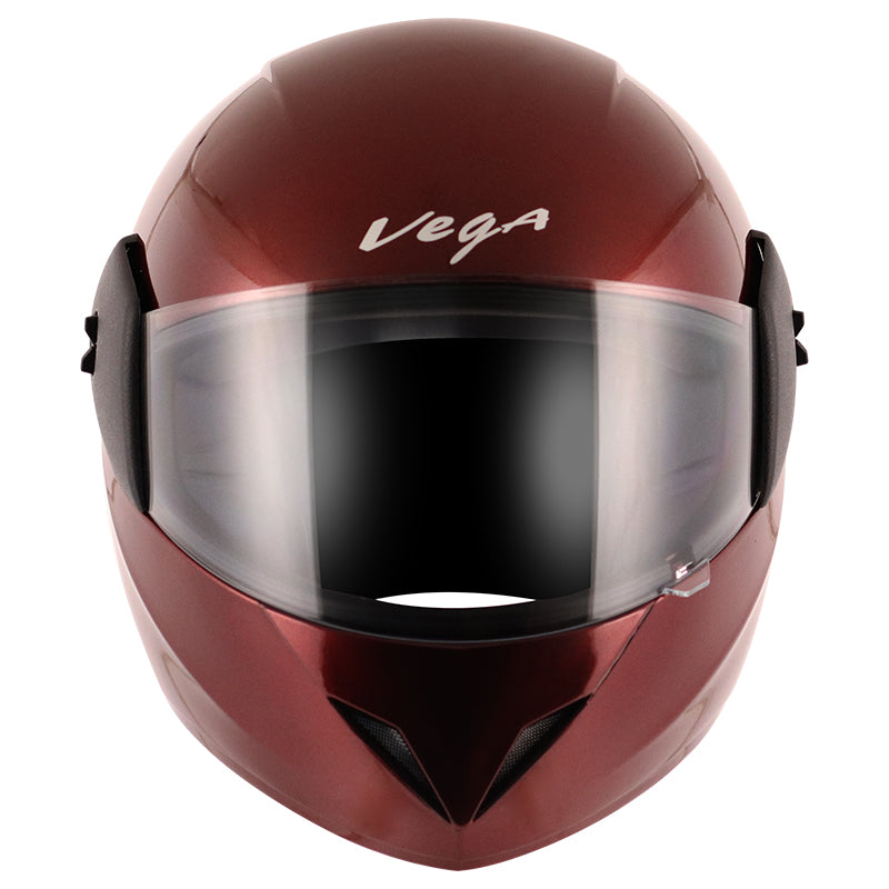 Vega Cliff Dx Burgundy Helmet - bikerkart.com