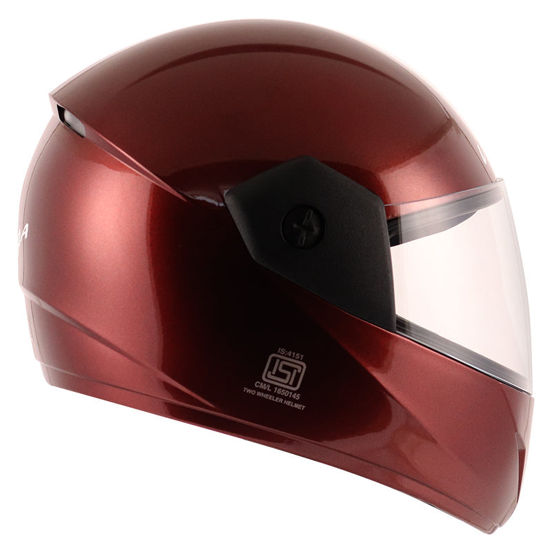 Vega Cliff Dx Burgundy Helmet - bikerkart.com